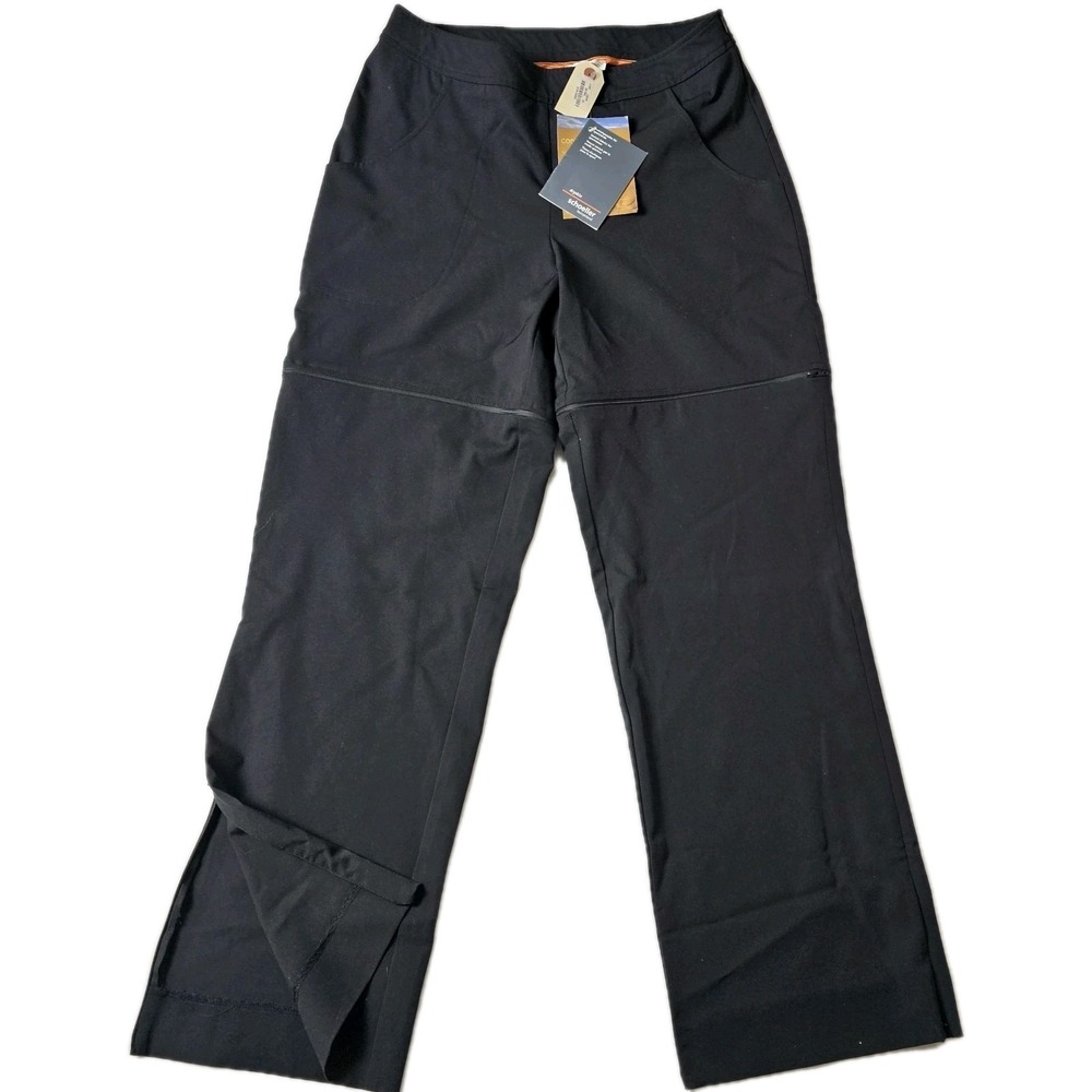 Contour SCHOELLER Sweat Sexy Black Convertible Hiking Pants DrySkin Sz M 32 X 31